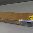 Curtain Rods for Windows 72 to 144 Inches - Aluminium Finials and Brackets - 1 Inch Decorative Window Rods - Adjustable Heavy Duty Curtain Rod - Wall & Ceiling Mounted - Antique Bronze Finish