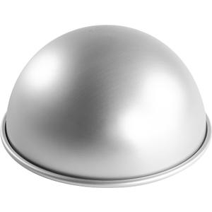 Fat Daddio's PHA-10 Anodized Aluminum Hemisphere Pan, 10 x 4.75 Inch, Silver