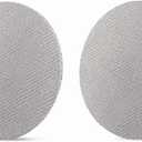 2 Pcs 58mm Espresso Puck Screen Stainless Steel, 1mm Thickness Reusable Coffee Filter Mesh Plate for Espresso Portafilter Filter Basket (58mm,150m)