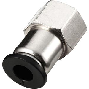 Push to Connect Fittings 1/4 Inch OD 1/4 NPT Female Air Line Connectors Straight Quick Connect 10 Pack