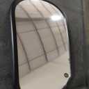 Baby Car Mirror, Safety Car Seat Mirror for Rear Facing Infant, Clear Wide View, 360Rotation, Easily Observe the Baby Move, Secure, Shatterproof, Crash Tested and Certified (Black)