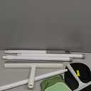 Carpet Rake for Pet Hair Removal Tool - 4 in 1 Pet Hair Remover Kit for Dog Cat Fur Remover, Contain 60" Adjustable Rubber Broom, Glove, Magic Brush and Scraper for Home Furniture, Rugs, Mats