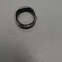 Smart Ring with LED Display Screen,Sleep&Fitness Tracking Wearable for Women/Men,Accurate Monitoring of Pedometer, Heart Rate,Blood Oxygen (R11, Silver, 9)