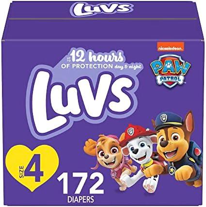 Luvs Diapers Size 4, 172 Count