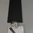 Danpoo Metal Wall Shelf, Black Floating Shelf, Small Bathroom Shelf, 12" Display Shelves for Wall Storage