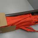 9' Outdoor Patio Umbrella, Outdoor Table Umbrella, Yard Umbrella, Market Umbrella with 8 Sturdy Ribs, Push Button Tilt and Crank, Orange