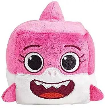 Pinkfong Baby Shark Mommy Shark Plush Cube with Sound [Pink, 2021]