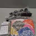 Lyrow 16 Pack Neon Clown Wig Fluffy and Sunglass Set Colorful Hair Wig Disco Afro Hippie Wigs Synthetic 70s 80s 90s Wig Cap with Sunglass Cosplay for Men Women Mardi Gras Party Costume Supplies