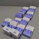 EO Natural Deodorant Wipes, 6 Wipes (Pack of 12), French Lavender, Organic Plant-Based with Pure Essential Oils