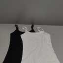 GKBK Womens Sleeveless Tank Top Form Fitting Spaghetti Strap Scoop Neck Ribbed Knit Basic Cami Layering Shirts (S)