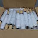 50 Pcs Wedding Umbrellas Bulk Folding Umbrella for Wedding Decorative Parasol Windproof Rainproof for Bridal Shower Bride Groom Photography Props (White)