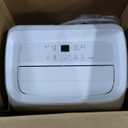 LG 10,200 BTU (DOE) / 14,000 BTU (ASHRAE) Smart Portable Air Conditioner, Cools 450 Sq.Ft. (18' x 25' room size),Smartphone & Voice Control works with LG ThinQ, Amazon Alexa and Hey Google, 115V (Bright White)