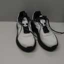 ALLSWIFIT Women's Cushioning Walking Shoes Lightweight Non-Slip Breathable Comfortable Workout Tennis Running Jogging Gym Athletic ActiveAiry Fashion Sneakers (8.5, Grey/Black)