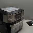 Air Fryer Oven Large 20 QT, 10-in-1 Toaster Oven Air Fryer Combo with Window for Family, Airfryer Oven with Rotisserie, 3 Dehydrating Racks