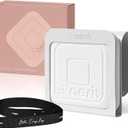 Aeris Car Fragrance Starter Kit - Includes Clip + Refillable Scent Stone (Floral Flow (Starter Kit))