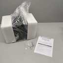 Bonsaii Safe Box with Key Lock, Steel Security Lock Box, 0.23 Cubic Feet, 9.06" W x 6.69" D x 6.69" H, Small Hidden Safe for Cash Jewelry