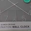 La Crosse Technology Paxton Analog Wall Clock