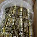 Goodluck 500PCS Gold Plastic Silverware, Gold Utensils Disposable, Plastic Cutlery Set of 200 Forks, 150 Spoons, 150 Knives for Wedding, Party, Birthday, Holidays