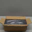 4 Pack Magnetic Spice Rack Organizer for Refrigerator and Oven, Black Fridge Organizers and Storage for Kitchen