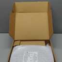 Veken 10" Luxurious Rain Shower Head with Handheld, High Pressure Rainfall Shower Heads wih Extension Arm, Wide Dual Showerhead with Spray Combo, Bathroom Accessories, Chrome, Silver