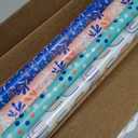 American Greetings 160 sq. ft. Reversible Wrapping Paper Bundle for Birthdays, Anniversaries, Weddings and All Occasions, Sprinkles and Daisies (4 Rolls, 30 in. x 16 ft.) (Multicolor Pastels)