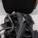 Marsail Office Chair Ergonomic-Desk Chair: Mesh Back Home Office Chair with Adjustable Lumbar Support, Computer Desk Chair with Flip-up Armrests Swivel Home Office Task Chair(Black) (Ebony)