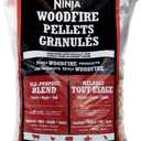Ninja Woodfire Pellets, All Purpose Blend 5-lb Bag, 100% Real Wood, Only Compatible with Ninja Woodfire Grills & Ovens, All Purpose Blend, XSKOP5AP