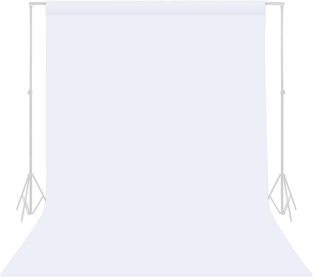 TRLYC White Photography Backdrop - 5 x 7 FT White Backdrops for Photoshoot Background Screen for Photo Backdrop Video Photography Studio Photo Backgrounds Background Screen Parties