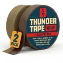 Thunder Tape Tactical Grip Tape 2 Roll Camo Pack (Green & Brown) Gun Grip Tape for Rifle, Firearm, Knife Handle, Magazine, Tool, Bow, Camping Gear 1 x 66 Ft Non-Reflective, Weather-Resistant