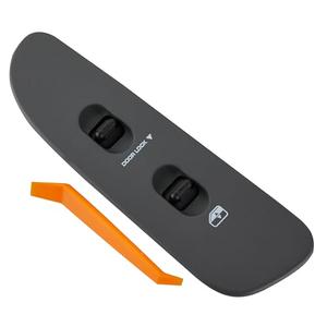 ZAPOSTS Passengers Side Power Window Switch Fits for 2002-2010 Dodge Ram 1500 2500 3500, 2001-2004 Dodge Dakota,Right Door Lock Glass Button Switch.OEM 56007695AB.Gray Panel