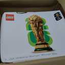 LEGO Editions FIFA World Cup Official Trophy Building Set - Kit for Display in Bedroom, Home Office, Book Shelf - Soccer Fans Collectible - with World Cup 2026 Minifigure - Gift for Fans - 43020