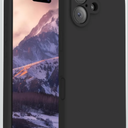 FireNova Magnetic for iPhone 17 Case, Compatible with MagSafe, [Integrated Silicone Camera Control Button] [Camera Protection] Anti-Scratch Microfiber Lining Phone Case, 6.3", Black