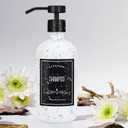 Glass Foam Soap Dispenser and Plastic Liquid Soap Dispenser Designed for Kitchen and Bathroom, Includes One Extra Pump, 12 Waterproof Tabs Funnel (White+White)