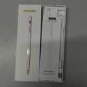 Stylus Pen for iPad 6th-11th Generation-2X Fast Charge Active Pencil Compatible with 2018-2025 Apple iPad Pro 11"/12.9"/M4, iPad Air 3/4/5/M2/M3,iPad mini 5/6 Gen-White