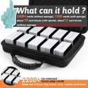 1200-2200 Card Game Case for Cards Against Humanity Game,Collectible Trading Card Storage Holder Compatible for Pokemon Cards, Sports Card and Baseball Cards,Playing Card Travel Carrying Case Fit All