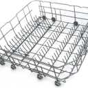 2025 upgraded Samsung Dishwasher DD82-01073A Lower Rack Assembly Replacement for Samsung Dishwasher Dishrack Modle DW80R5061/DW80R5060/DW80K7050UG Series