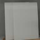 Corrugated Plastic Sheet for Indoor and Outdoor Use - 4 Mm Thick Poster Board, 24x36 Inches - Pack of 2 White Plastic Board Sheets - Waterproof Coroplast Sheets and Lightweight Blank