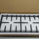 WB31X27150 Center Grate for GE Gas Stove, Replace JXGRATE1 WB31X24737 General Electric Gas Range Burner Grate, Stove Surface Top Center Grate Cast Iron Rack