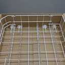 WD28X10384 Lower Rack Assembly for GE Dishwashers Rack Replacement, Replaces WD28X10166 AP5788827 PS8746204 WD28X10165 WD28X10206 WD28X10309, Includes 8 Rollers, 22.2"D x 21.3"W x 7.3"H
