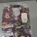 SSLR Pack Hawaiian Shirt for Men Flamingo Short Sleeve Casual Button Down Shirts Summer Beach Shirt (Purple, L)