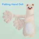 CPWVKI Cute Cartoon Animal Bear Plush Stuffed Doll Palm Hug Patting Toy for Birthday Gift Party Decors