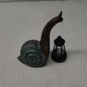 Solar Garden Snail Statue,Garden and Home Decor,Christmas Decorations for Patio Yard LawnOrnaments,Unique Housewarming Gifts for Birthday Christmas