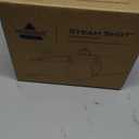 BISSELL Steam Shot Omni Pressurized Handheld Multi-Surface Natural Portable Steam Cleaner with 7 tools for tile, grout, windows, bathrooms, kitchen, auto