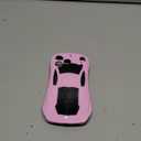 BONICI Men Women Creative Cool 3D Steric Sport Car Race Car Phone Case, Soft TPU Silicone Rubber Phone Cover Compatible with iPhone 17 Pro Max, Full Body Protection -Pink