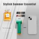 2 x Handheld Portable Turbo Fan, 85000RPM Super High-speed Fan with 4-speed, 4000mAh, USB-C Rechargeable Personal Battery Operated, Mini Small Pocket Design for Travel/Outdoor/Vacation/Concert/Gift, Green