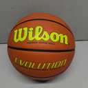 Wilson Evolution Basketballs (Size 7 - 29.5", Yellow/Brown)