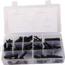 Complete 125 PCS Hose Connector Set for Automotive Use Include Straight and Reducer Options