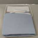 Mellanni Queen Sheets Set - 4 PC Iconic Collection Bedding - Hotel Luxury, Extra Soft, Cooling Bed Sheets - Wrinkle, Fade, Stain Resistant (Queen, Blue Hydrangea)