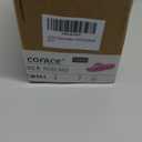 COFACE Womens Flip Flops with Comfortable Arch Support Ladies Dressy Lightweight Wedge Flip-Flops Summer Soft Yoga Mat Platform Thong Sandals for Beach, Hot Pink Size 9 (Red)