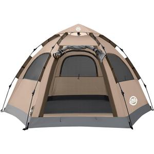 ADSMART Instant Tents for Camping 2-3 Person Tent Waterproof Easy Setup Sets Up Backpacking Tents with Carry Bag for Outdoor Hiking